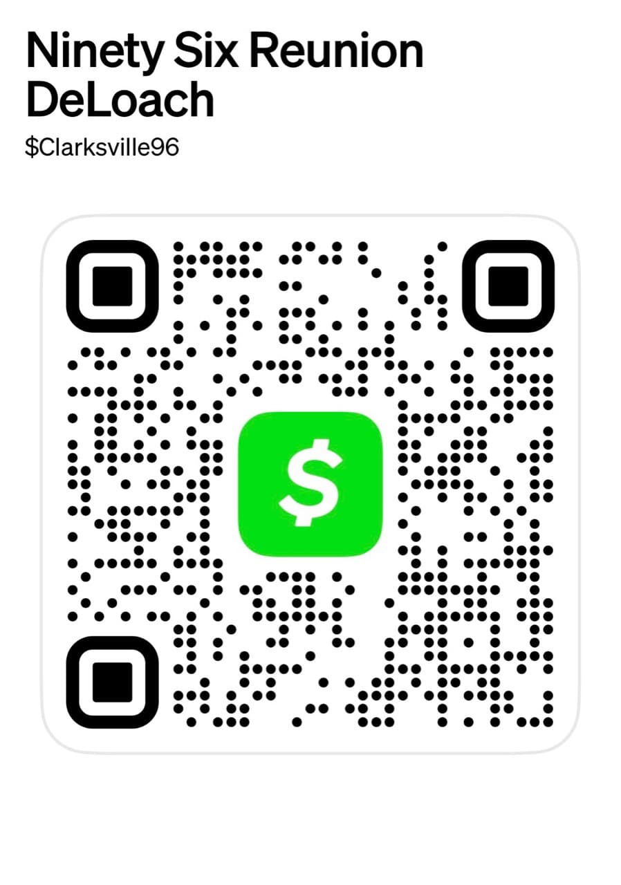 Cash App QR code for $Clarksvilles96